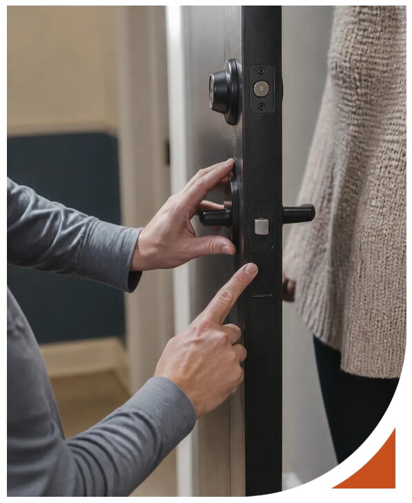 Профессиональное вскрытие заедающего замка в Донском
